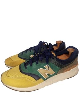 NEW BALANCE CM997HVN SPRUCE GOLD  MULTICOLOR MEN SNEAKERS SHOES SIZE  11 D